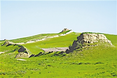 <p>　　　　古長城</p>