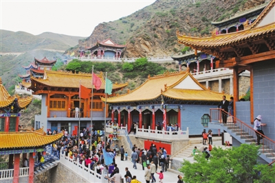 <p>　　天都山景區</p>