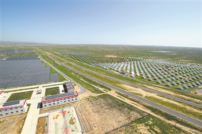 <p>　　光伏發電</p>