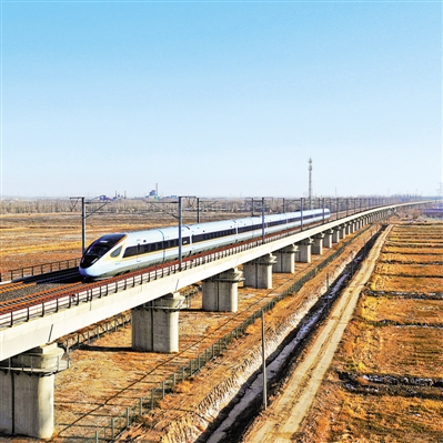 <p>　　2020年12月26日，銀西高鐵開通運營，寧夏正式融入全國高鐵網。本報記者　王鼎　黨碩　攝</p>
