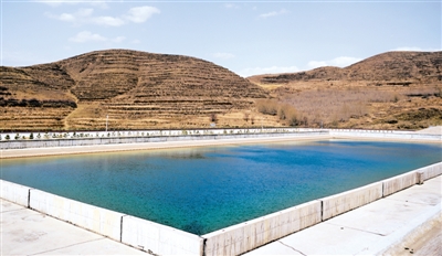 <p>　　供水儲備保障池。</p>